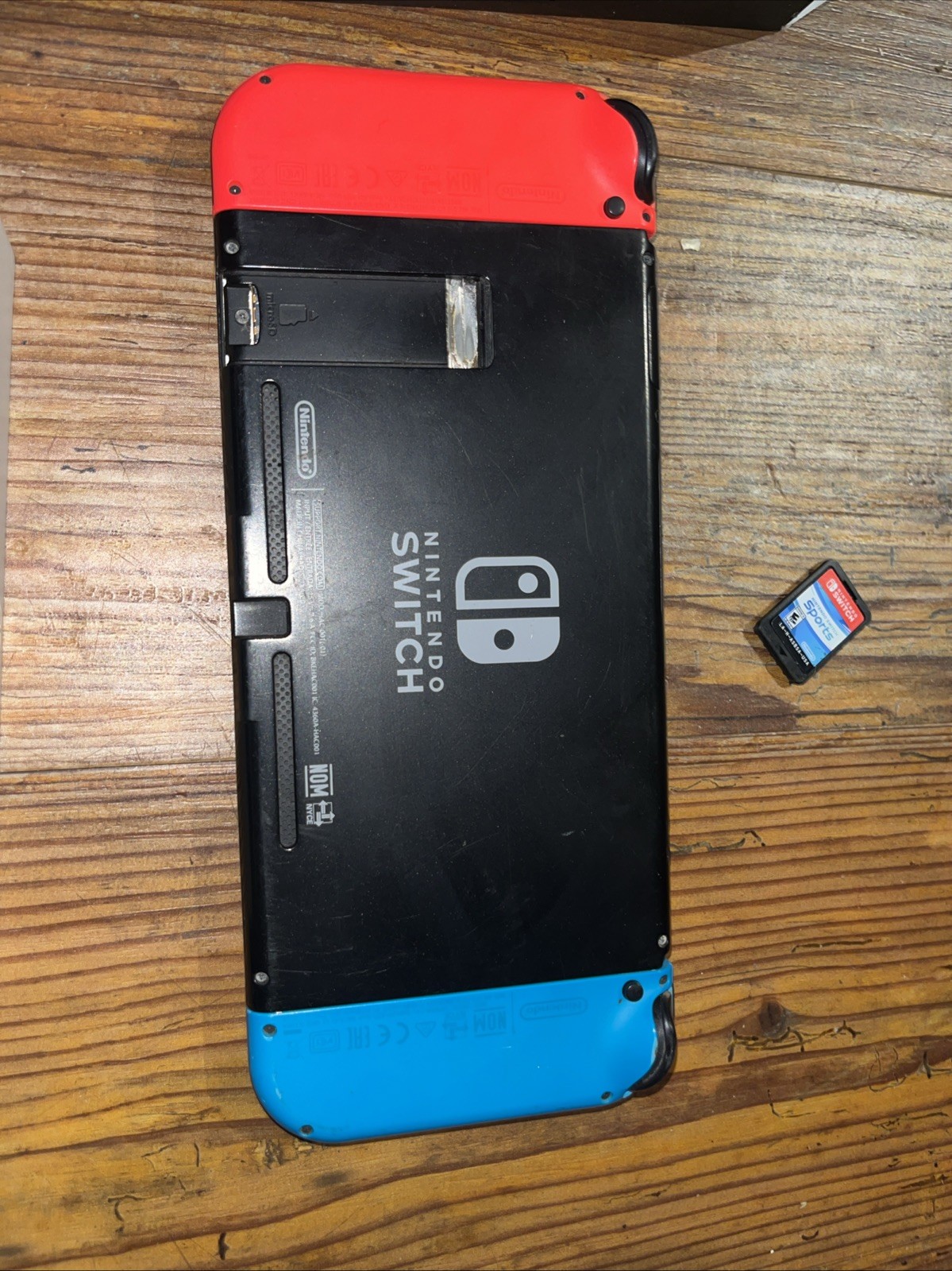 Nintendo Switch 32GB System – Red & Blue Bundle – Switch Sports Game Zelda Dock