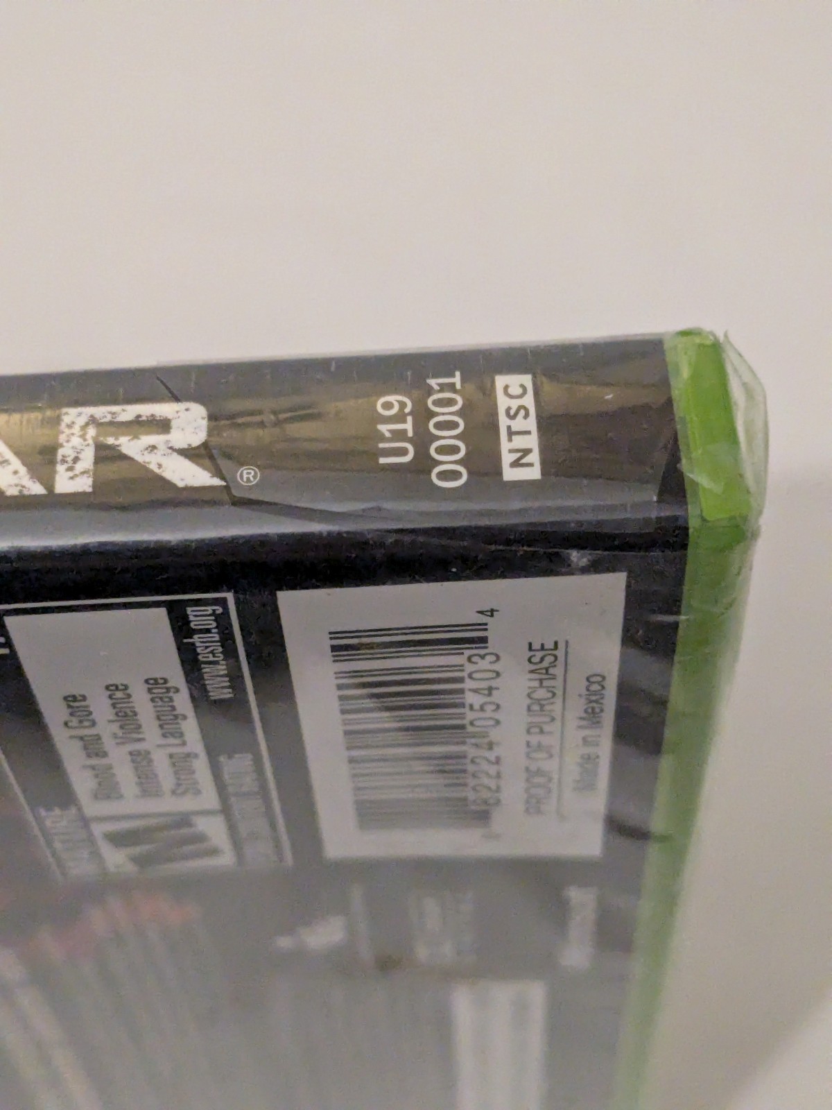 1st Print XBL Trial Gears of War (Microsoft Xbox 360, 2006) *READ*
