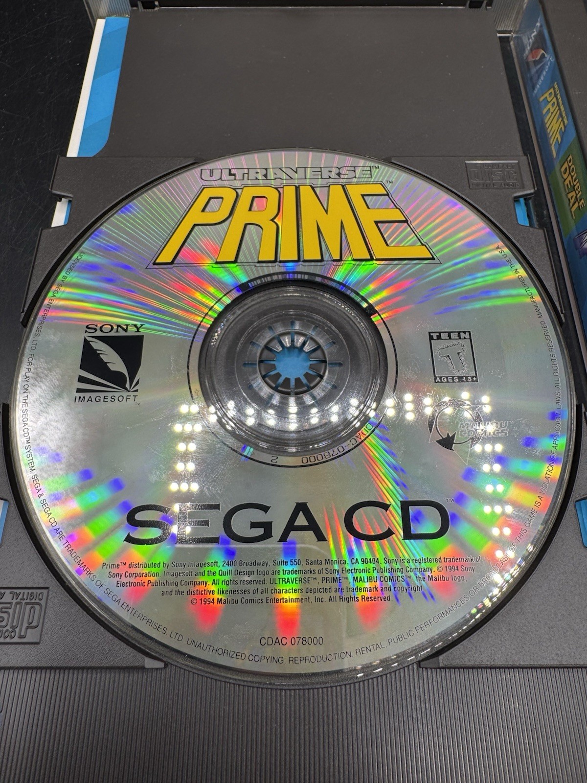 Ultraverse Prime/Microcosm (Sega CD, 1994) Complete!