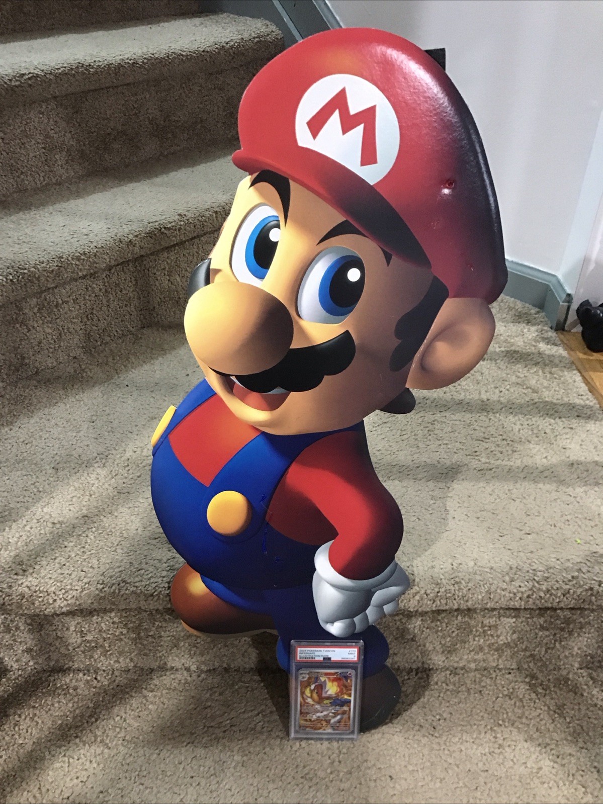 Nintendo 64 Super Mario N64 N64M30CS Cut Out Standee Store Display Launch Promo