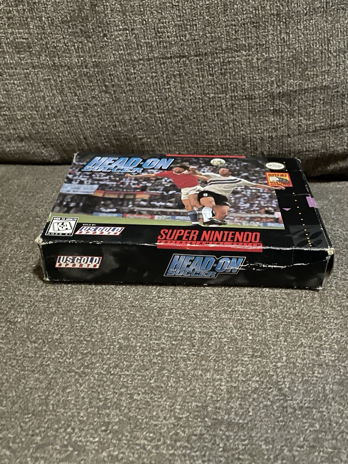 Head-ON Soccer (SNES) Super Nintendo US Gold 1995