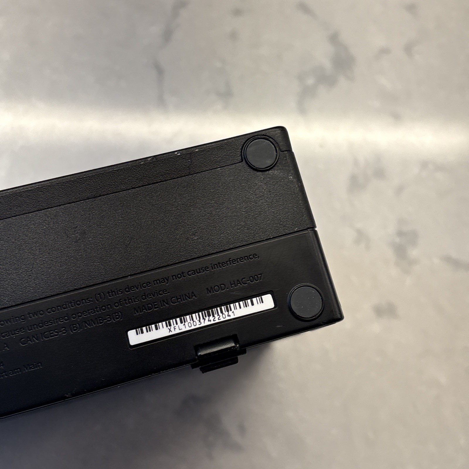 Nintendo Switch HAC-007 Charging Dock Only – Black OEM TESTED