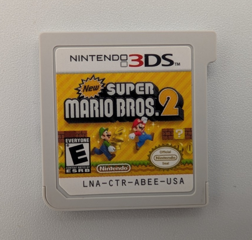 New Super Mario Bros. 2 (Nintendo 3DS, 2012) – Authentic – CIB Complete – Tested