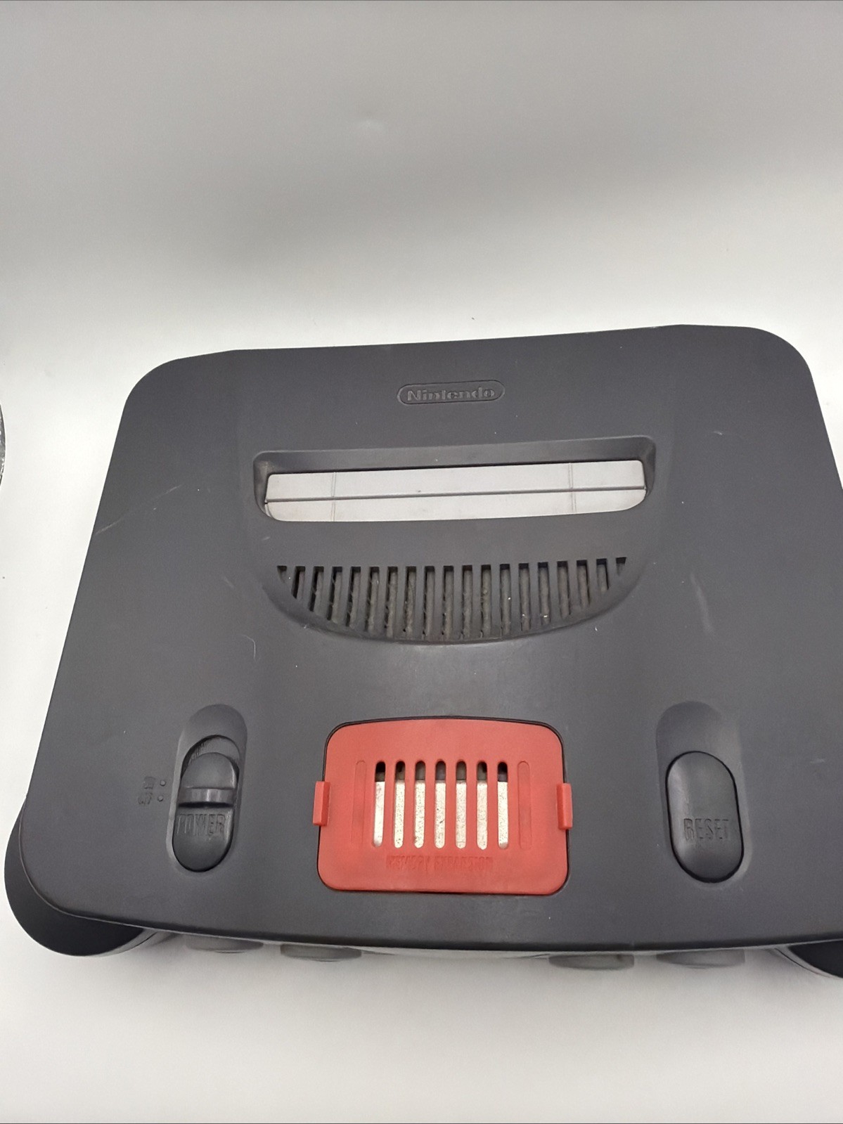 Nintendo 64 N64 Console Bundle with Expansion Pak OEM Black Controller & Hookups