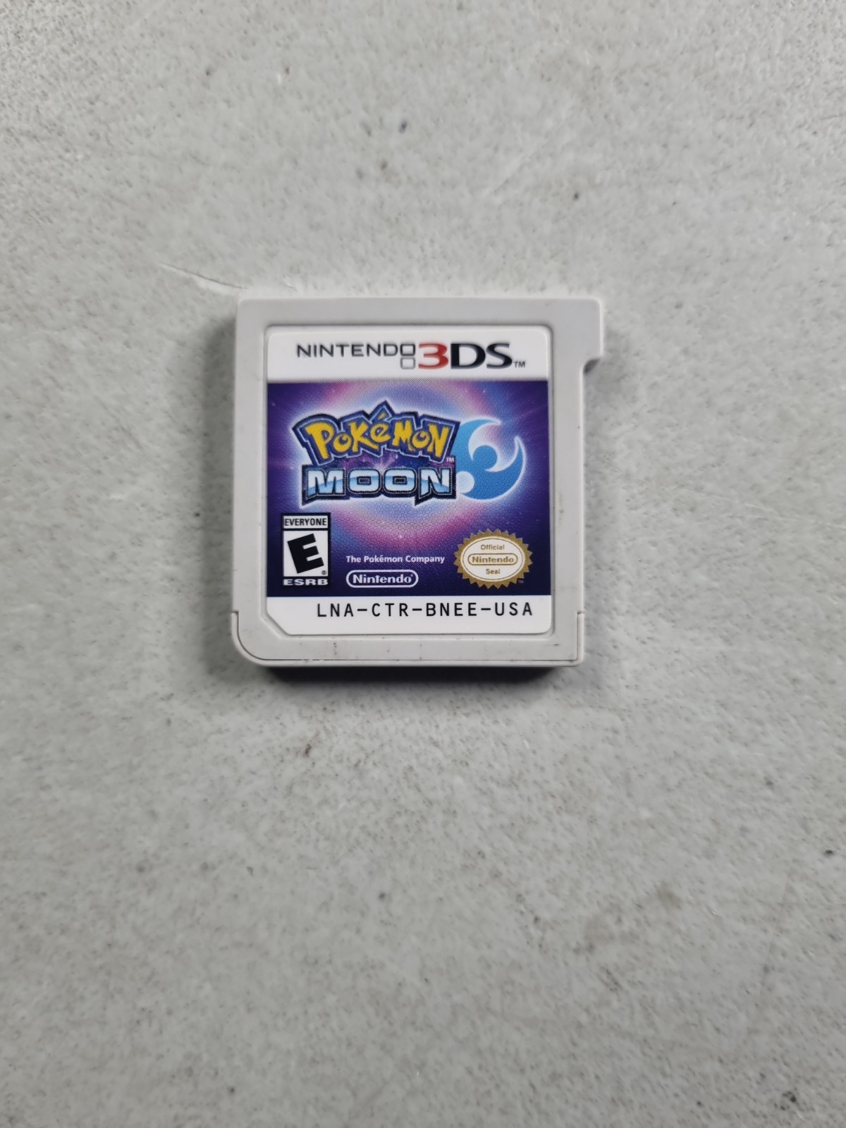 Pokémon Moon Game (Nintendo 3DS, 2016) TESTED CARTRIDGE ONLY AUTHENTIC