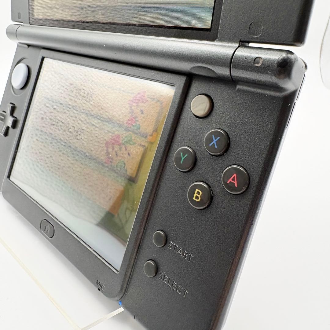 Tested and Working Nintendo New3DSLL Metallic Black with screen burn
