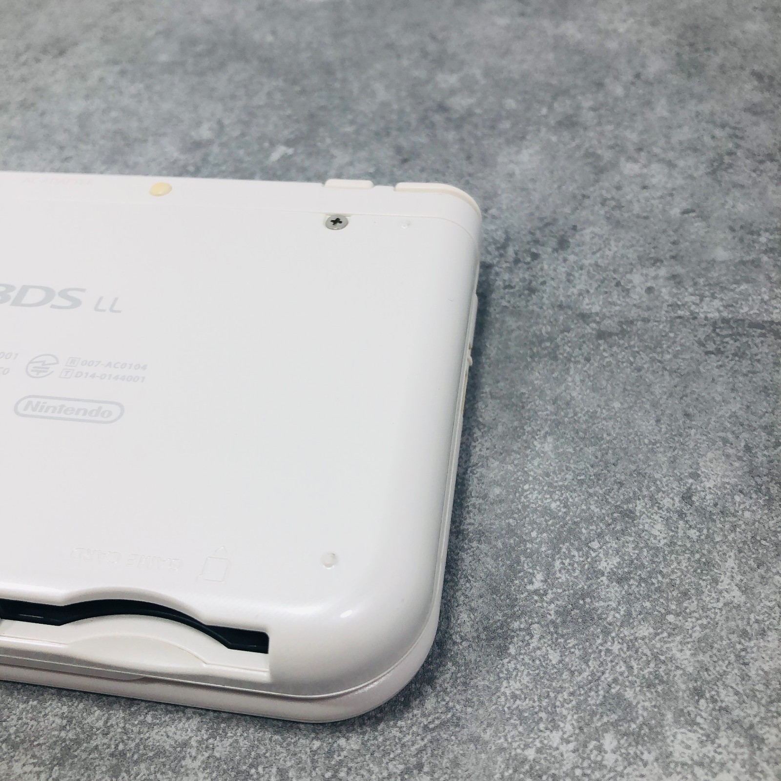 [EX+3] New Nintendo 3DS XL LL Pearl White Console Working Tested Japanese ver