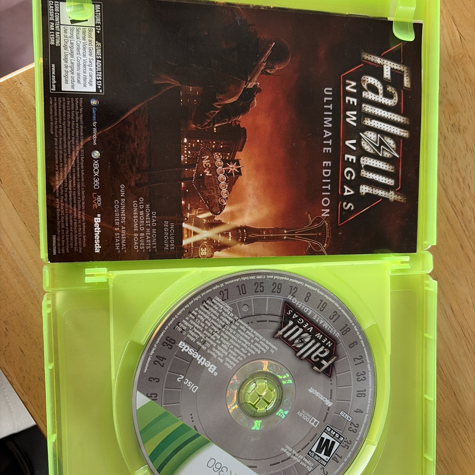 Fallout: New Vegas – 2012 Ultimate Edition Xbox 360 – complete excellent cond