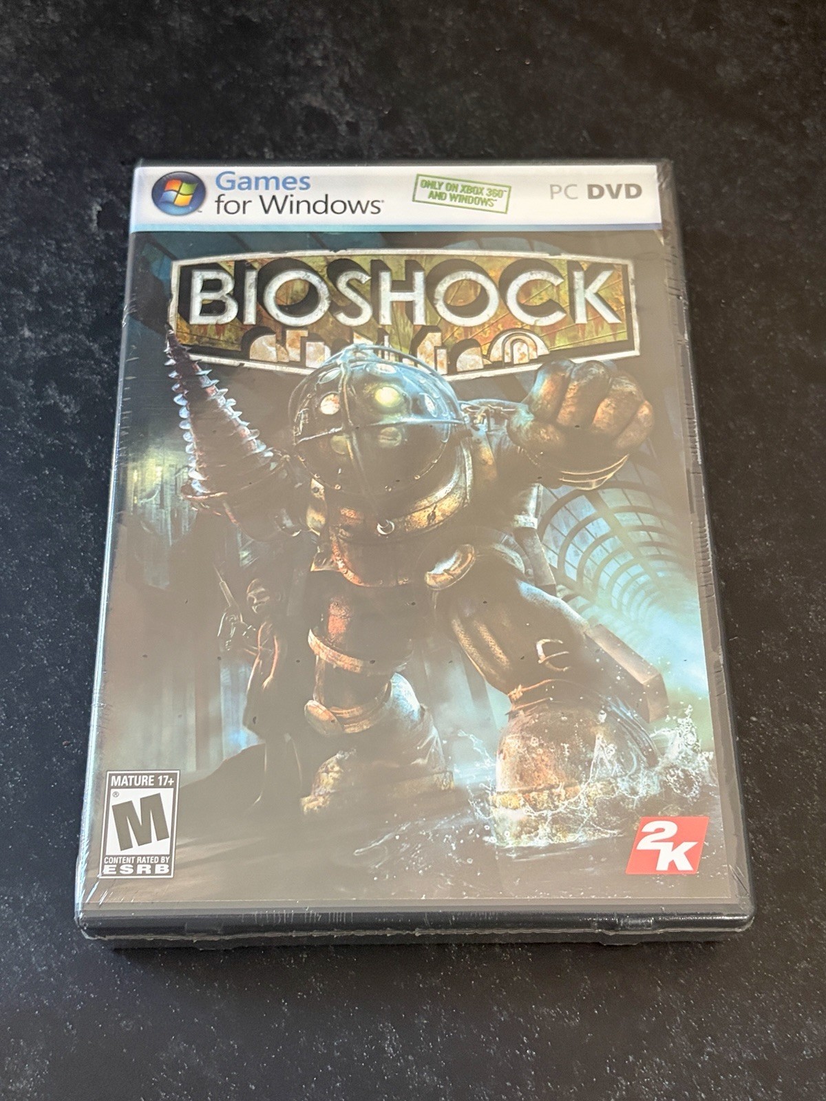 Bioshock (Windows PC DVD, 2007) 2K Shooter Video Game For Windows SEALED