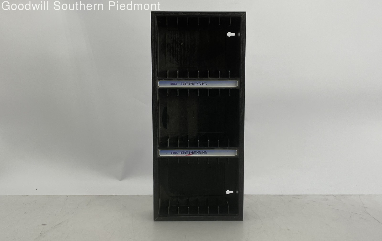 Vintage 24 Sega Genesis Cartridge older Wall Mount Storage – Black