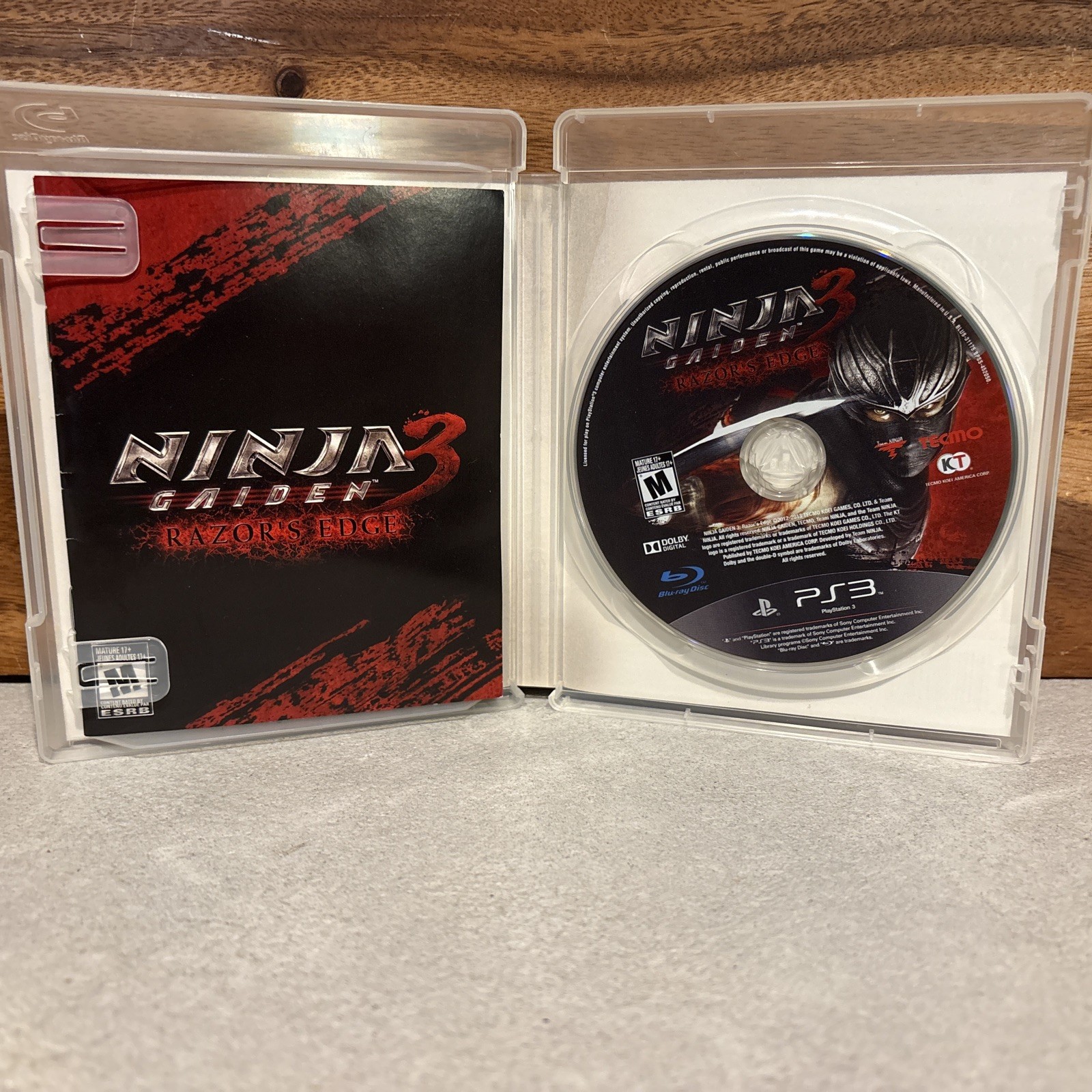 Ninja Gaiden 3: Razor’s Edge (Sony PlayStation 3) CIB – Tested – Free Shipping