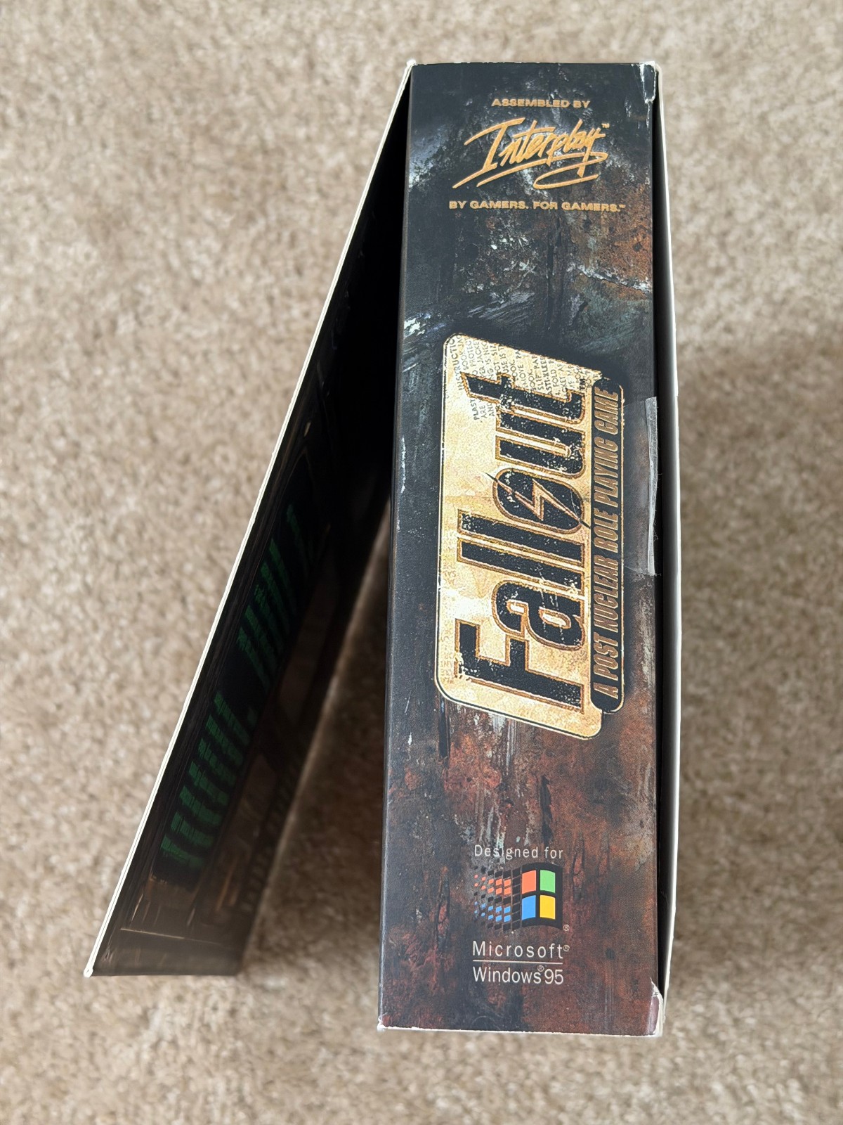 FALLOUT 1 A POST NUCLEAR ROLE PLAYING GAME INTERPLAY 1997 BIG BOX USED