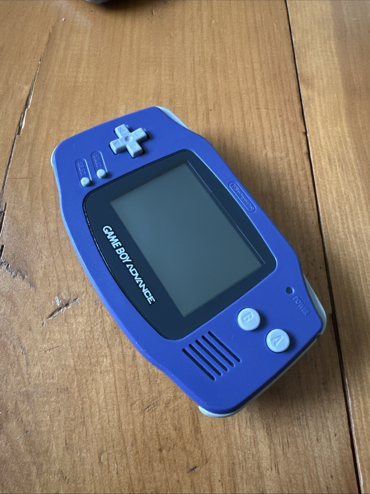 2000 Nintendo Game Boy Advance Handheld System Indigo AGB-001 No Battery Door