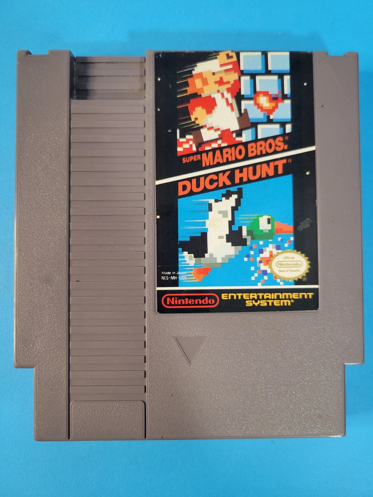 Super Mario Bros and Duck Hunt (Nintendo Entertainment System NES, 1985) Sleeve