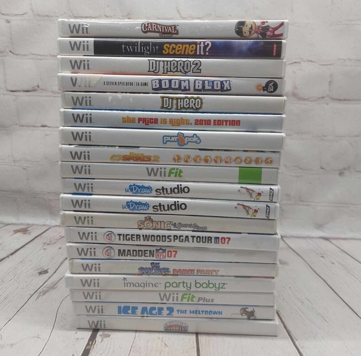 Nintendo Wii Games (Your Choice) Buy More & Save Combined Shipping Discounts
