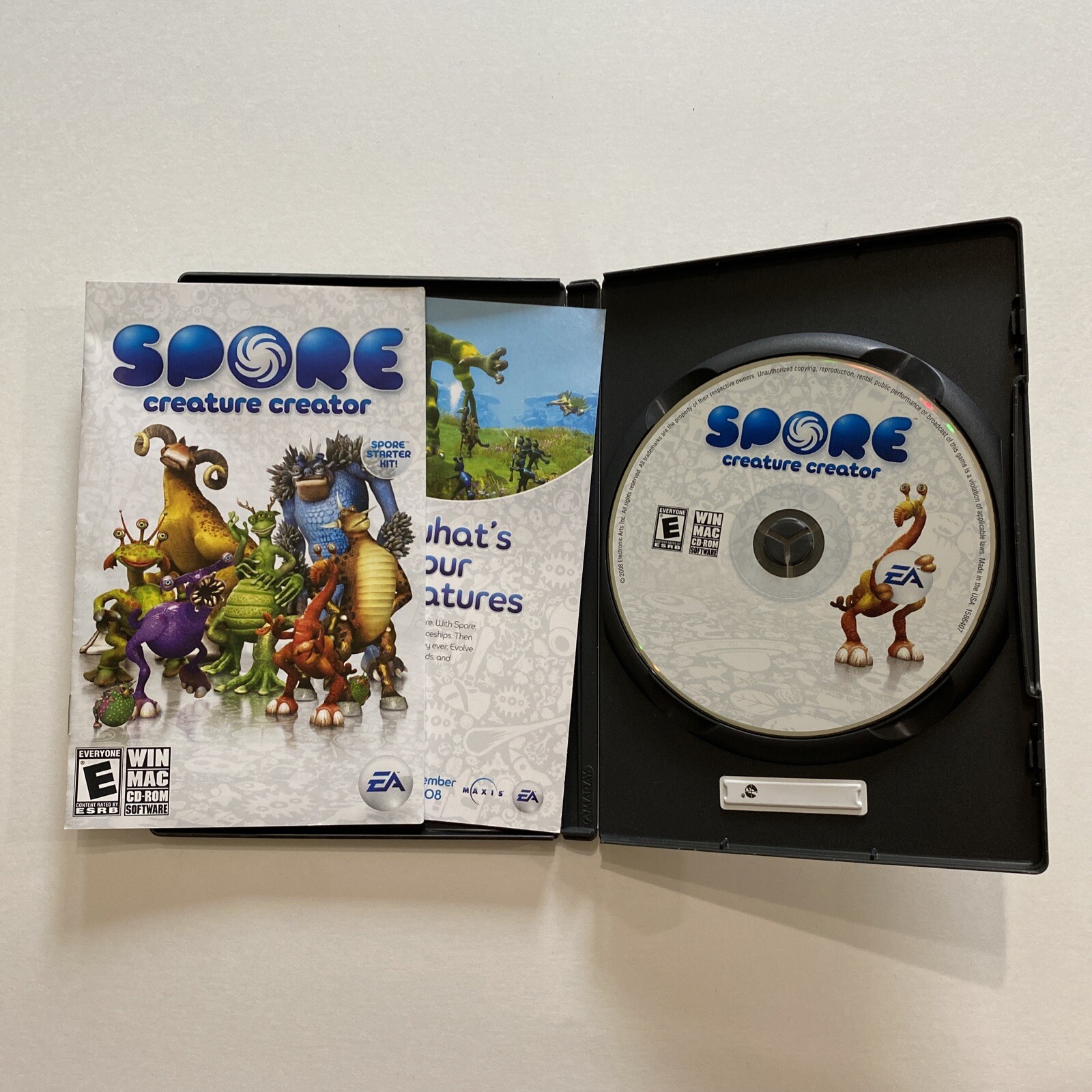 Spore Creature Creator (Windows/Mac, 2008) Starter Kit
