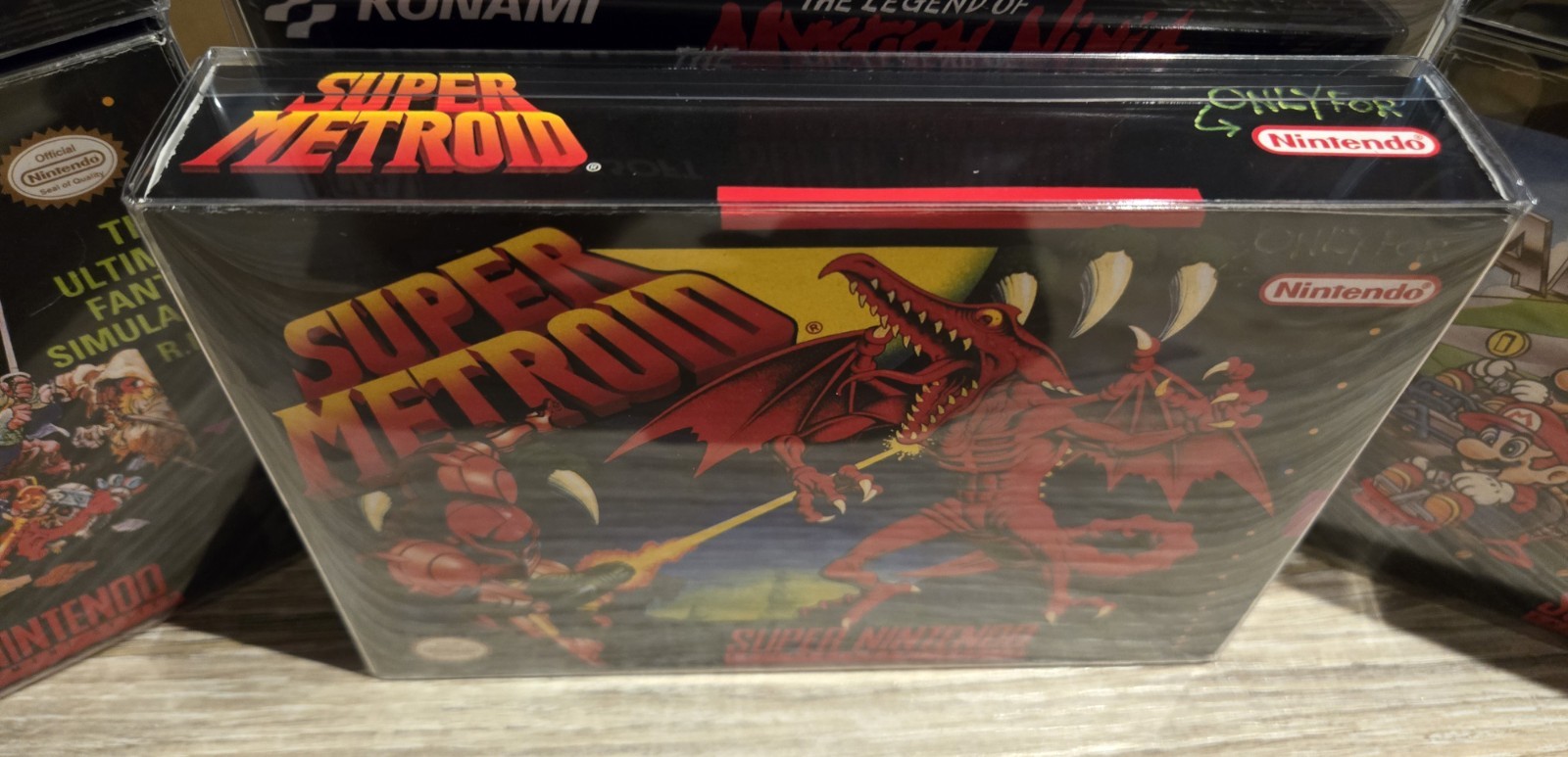 Super Metroid – SNES – Replacement Box READ DESCRIPTION