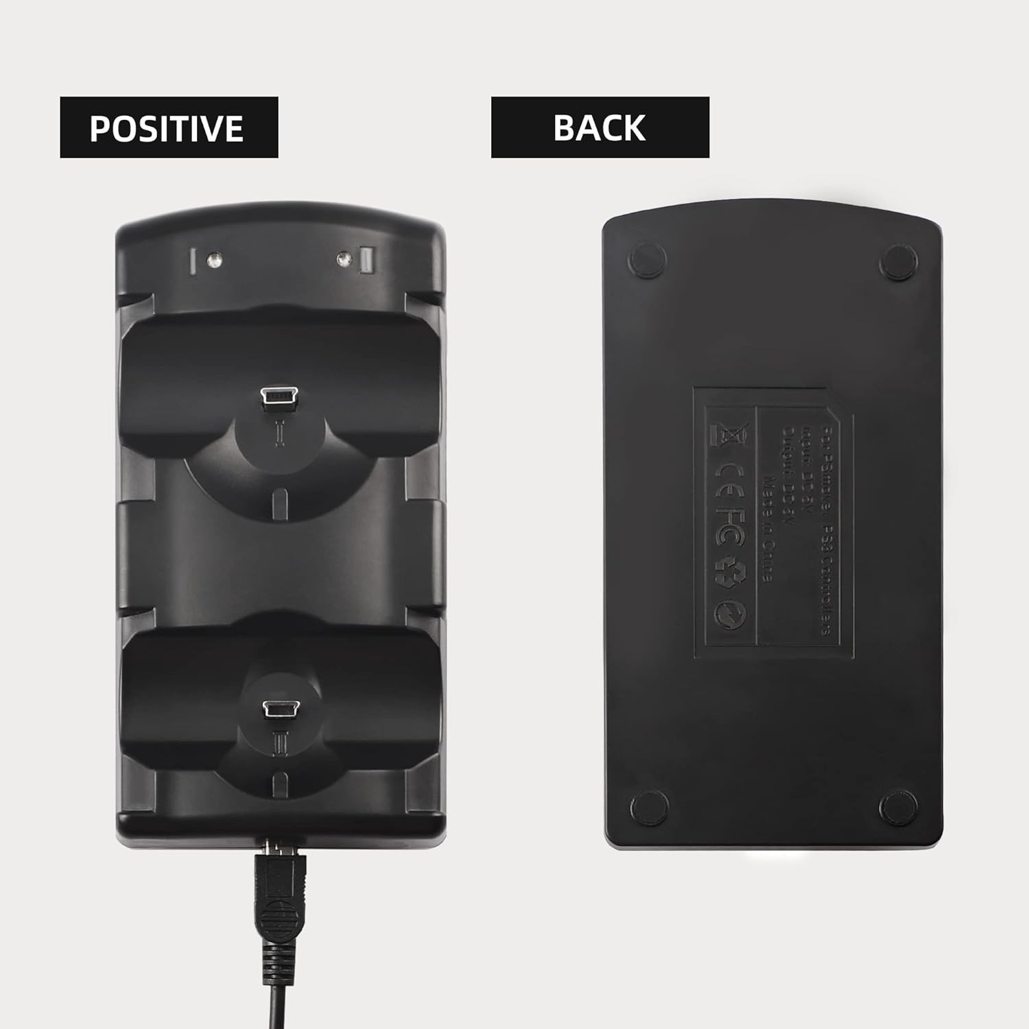 Dual PS3 Charging Station – Controller Dock for PlayStation 3 Gamepads