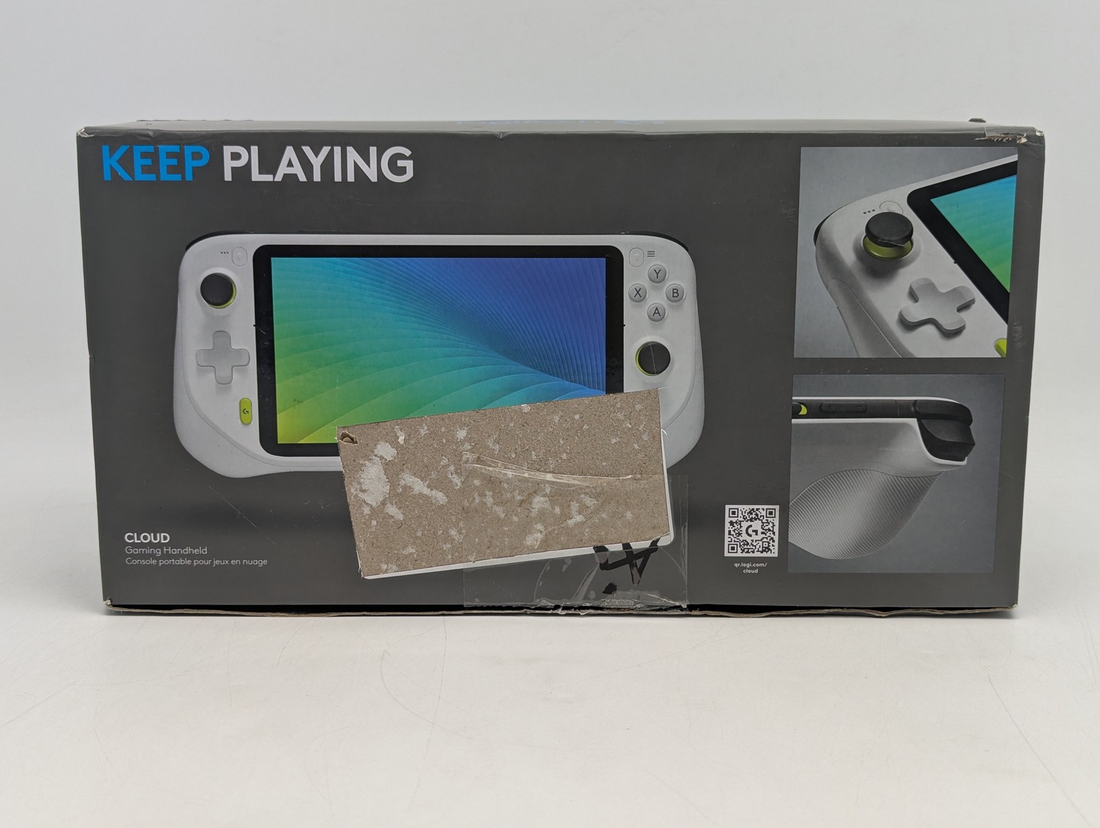 Logitech G Cloud Gaming Handheld Console 7″ 1080p Display | White 940-000198
