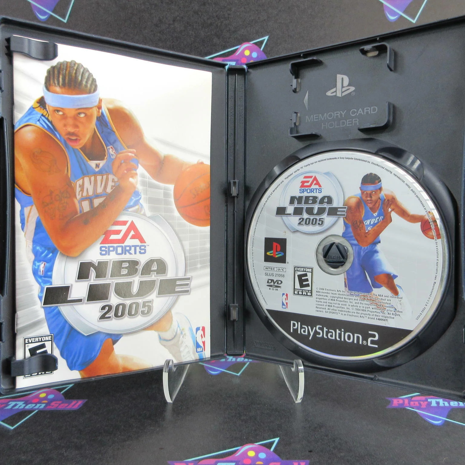 NBA Live 2005 PS2 PlayStation 2 Complete – Very Good – 1 Year Warranty