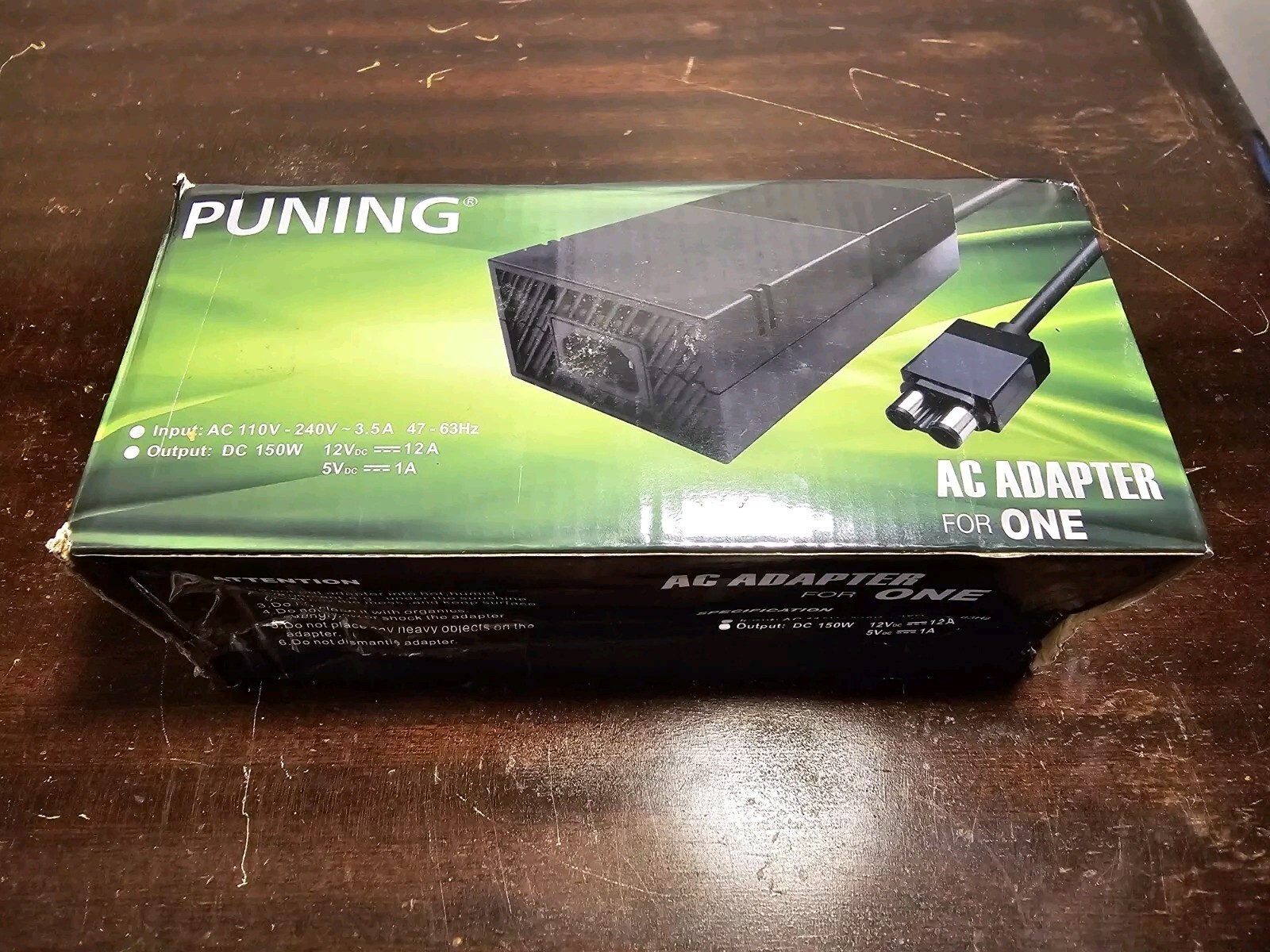 Puning Power Supply Brick for Xbox One, 110V-240V AC Adapter