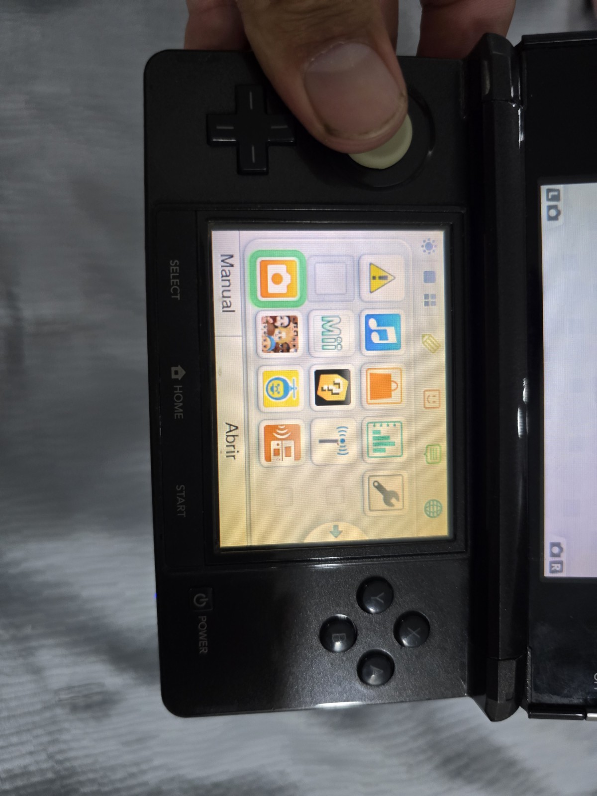 Nintendo 3DS Cosmo Black Handheld Console System CTR-001