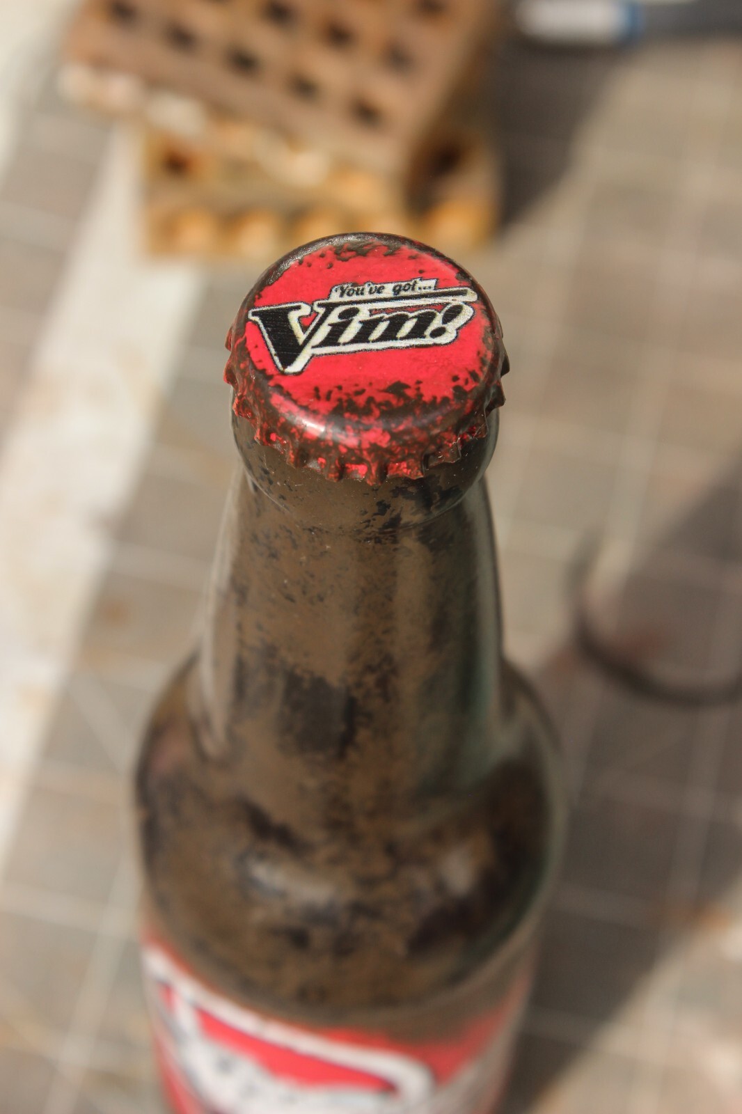 Handmade Vim! Original 12oz Bottle Replica from Fallout 4