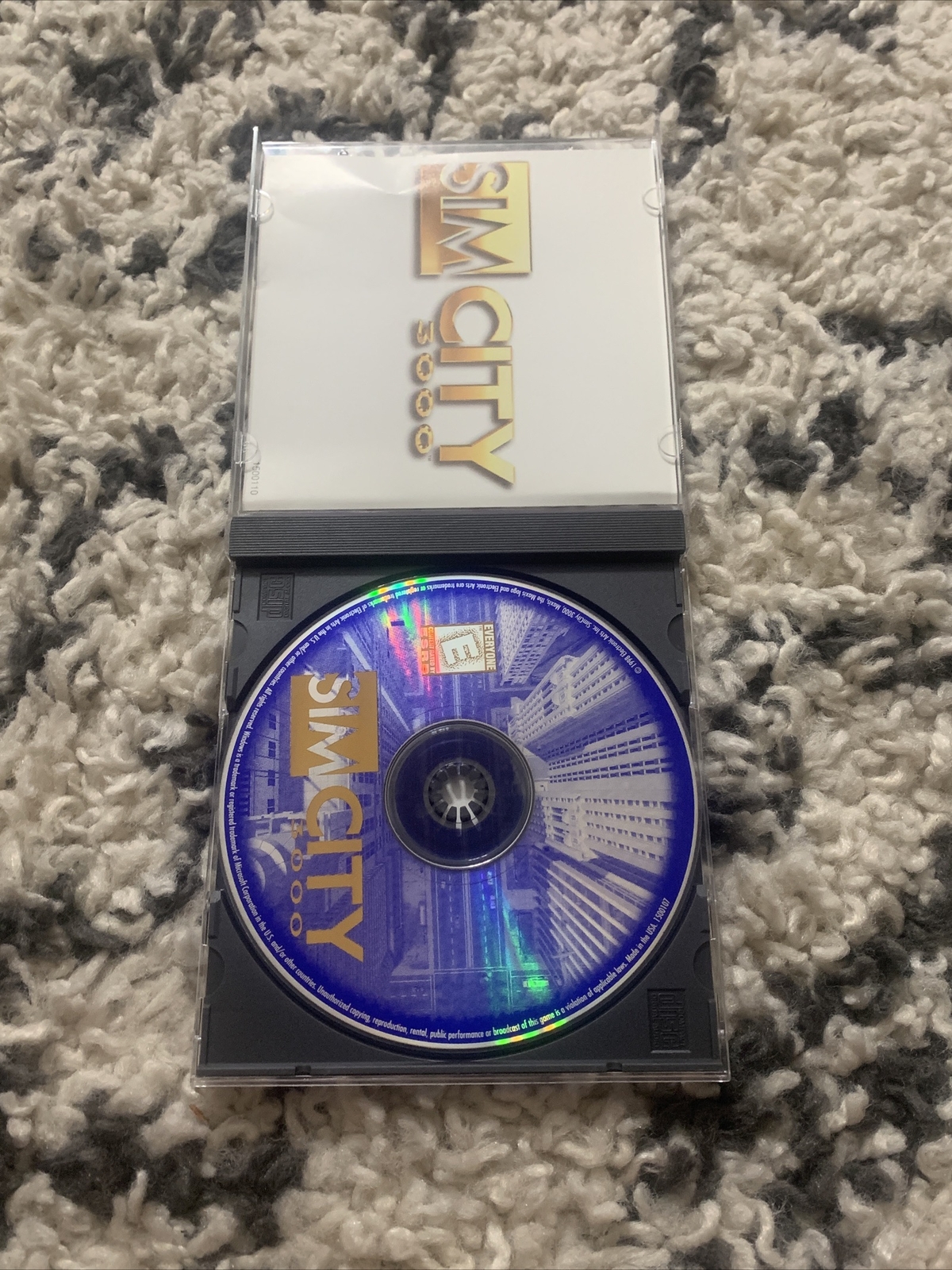 Sim City 3000 PC CD-ROM Computer Game Rating Pending