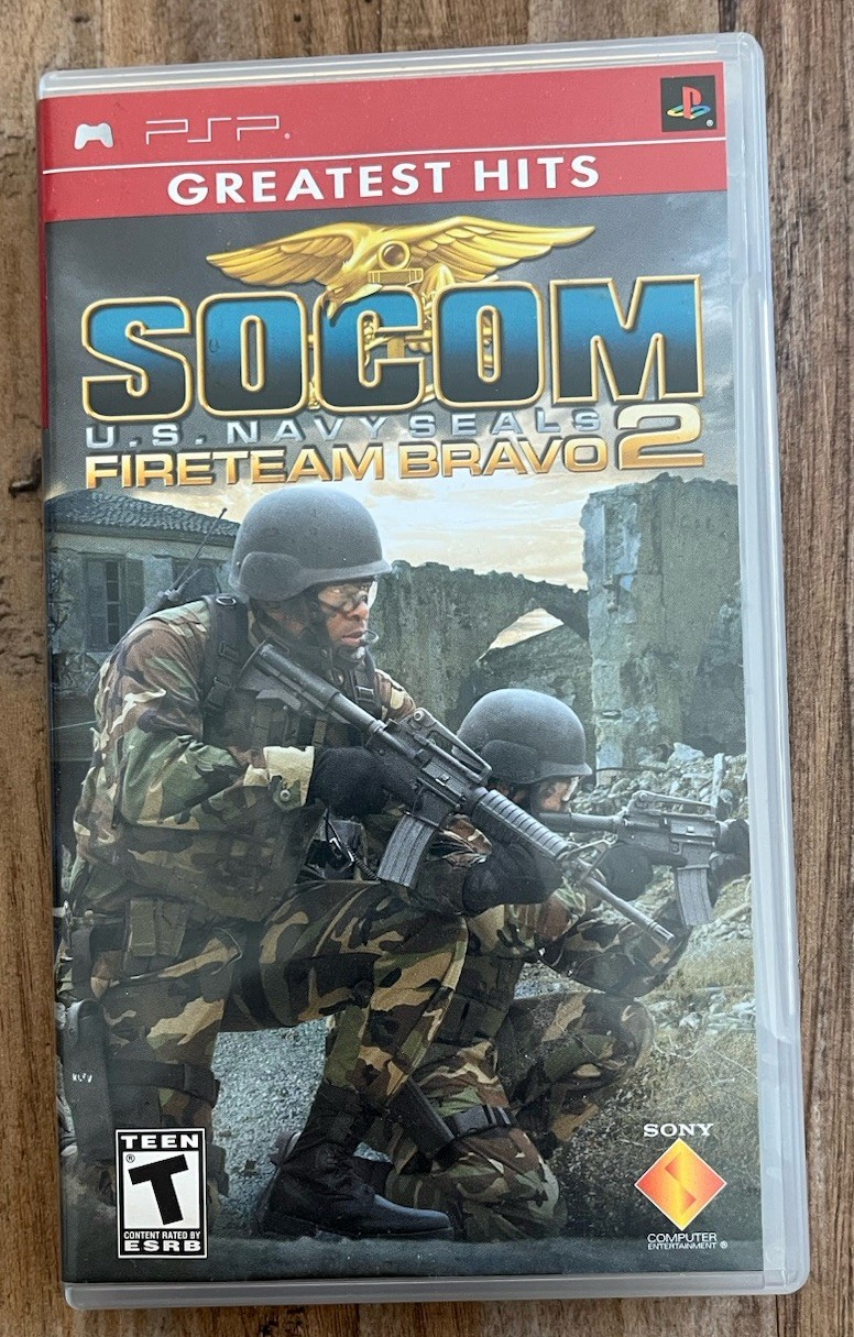 SOCOM: U.S. Navy SEALs — Fireteam Bravo 2 (Sony PSP, 2006) Used