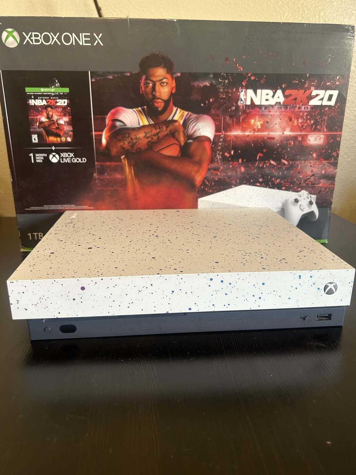 Xbox One X NBA 2K20 Hyperspace Special Edition 1TB With Box No Picture ? As Is