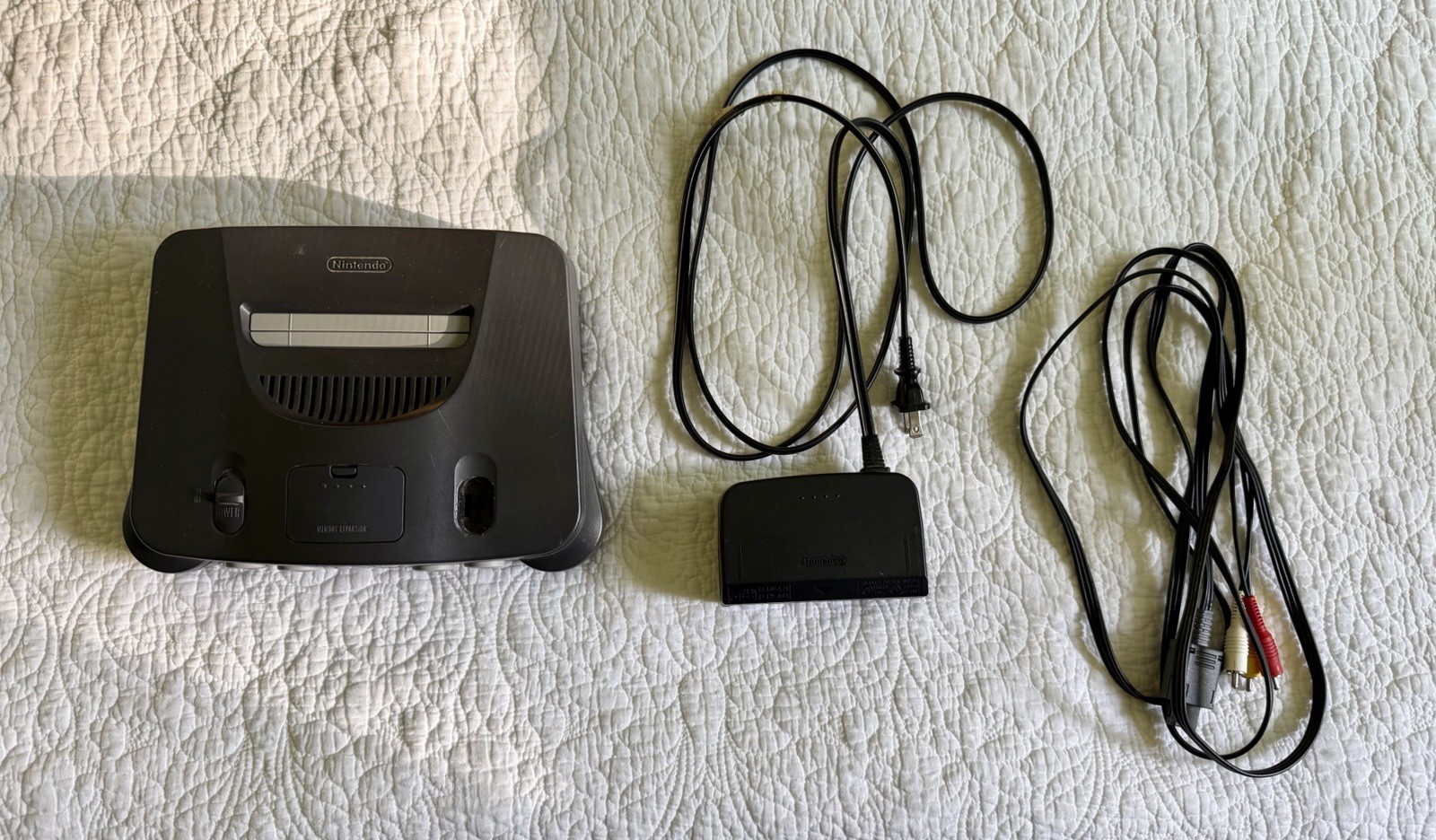 Nintendo 64 N64 Console, OEM Cleaned Tested Broken Reset Button