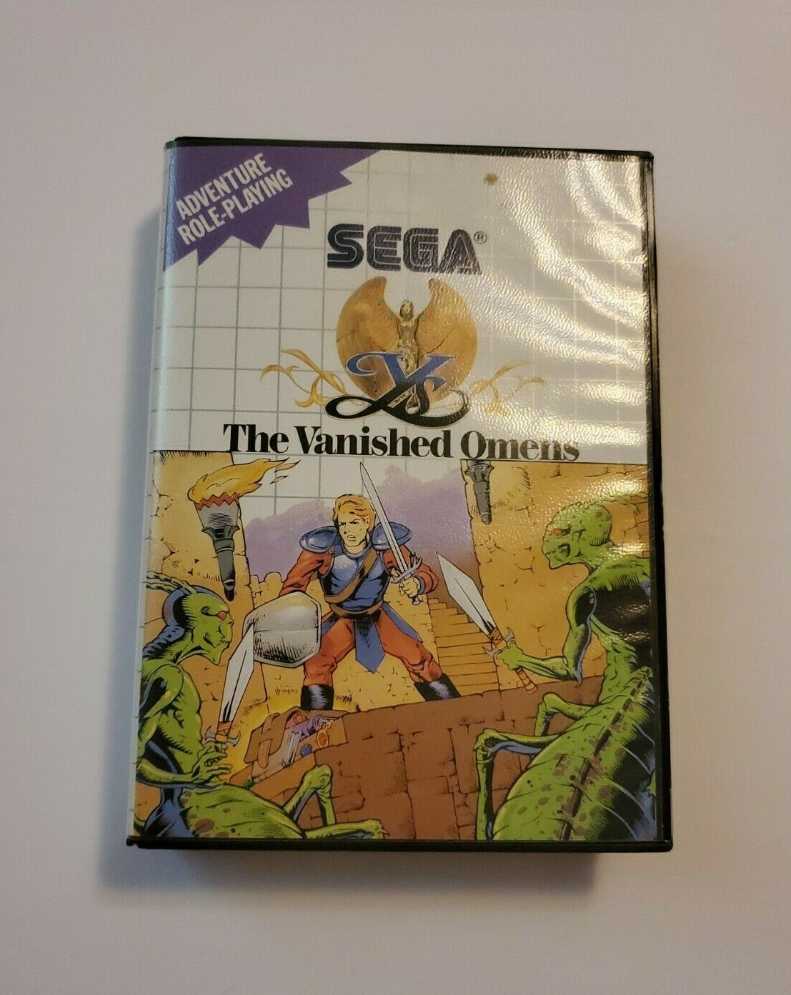 Ys: The Vanished Omens SMS (Sega Master System, 1988) COMPLETE CIB AUTHENTIC