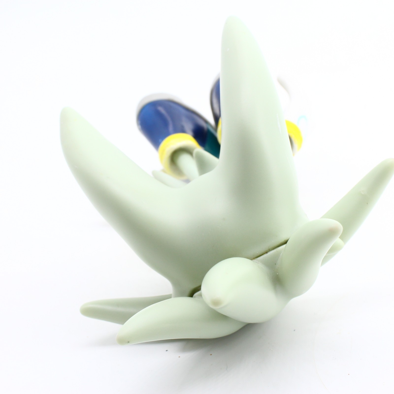 Jazwares Sonic the Hedgehog Silver 7” Super Poser Variant Figure – 2-Piece Head