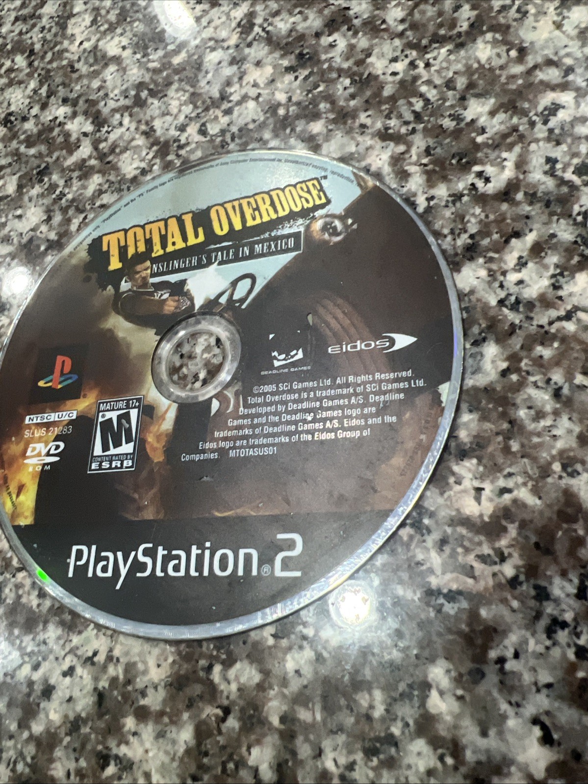 Total Overdose: A Gunslinger’s Tale in Mexico (Sony PlayStation 2, 2005) -Tested