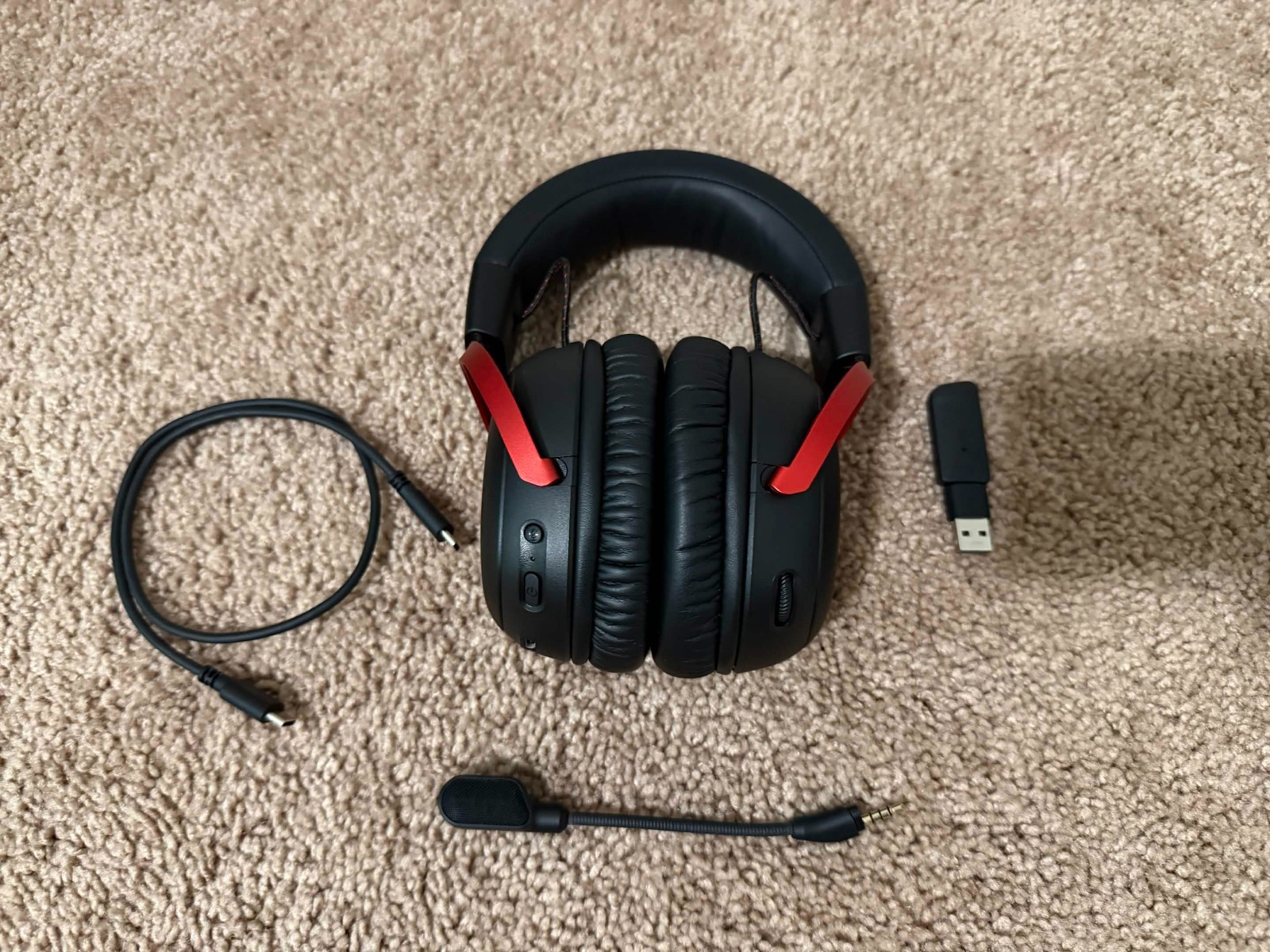 HyperX Cloud III Wireless Gaming Headset Black/Red- OPEN BOX BUT NEW!!