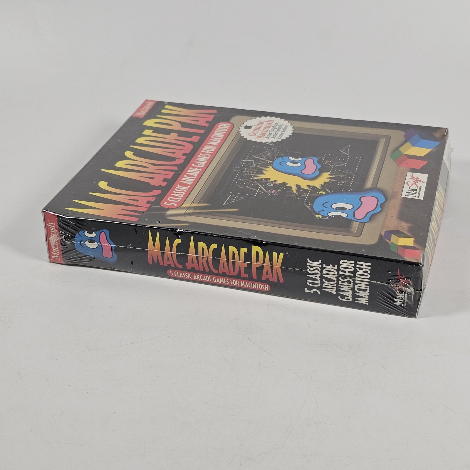 Mac Arcade Pak 5 Classic Games for Macintosh MacSoft Big Box PC Video Game NEW