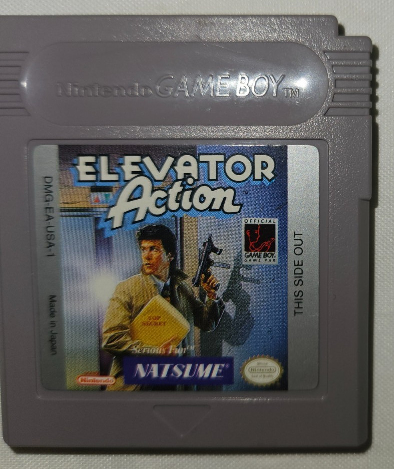 Elevator Action Cartridge Only Authentic Nintendo Game Boy DMG-EA-USA-1 Natsume
