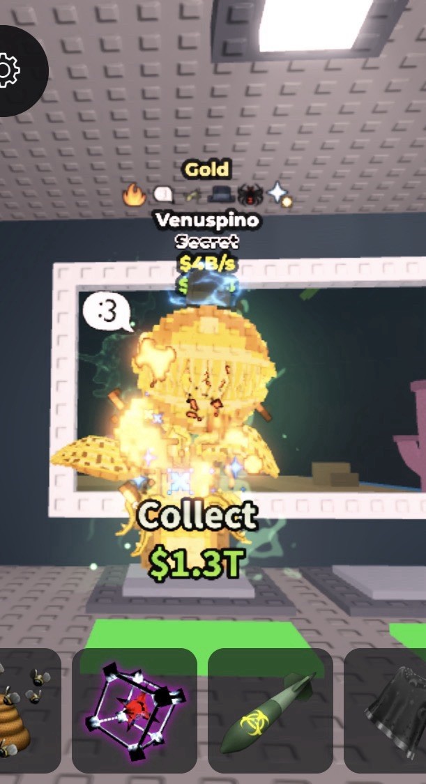 Venuspino 4b – Gold / 6 Traits – Steal a Brainrot