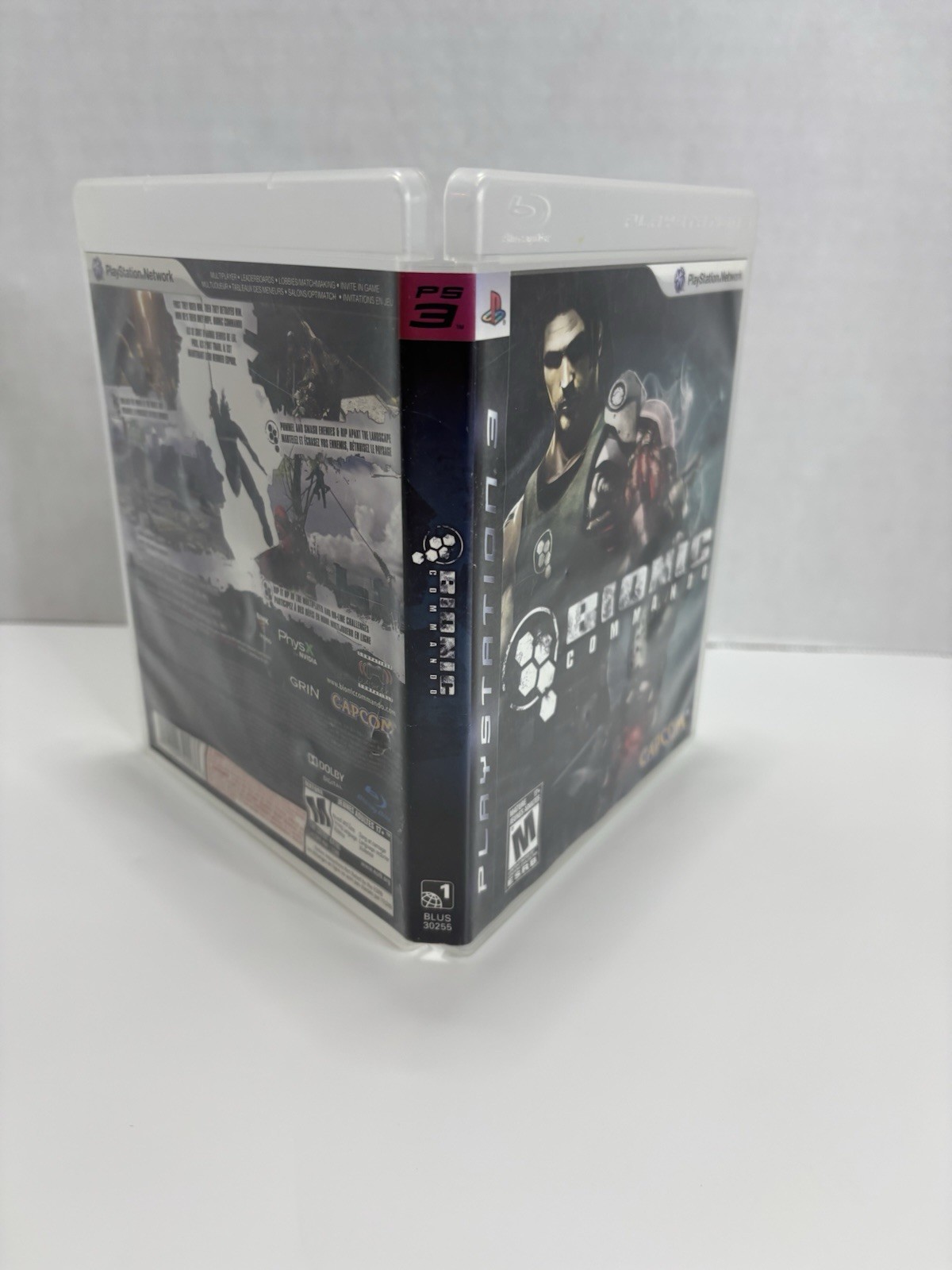 Bionic Commando (Sony PlayStation 3 2009) Complete w/ Manual Black Label Tested