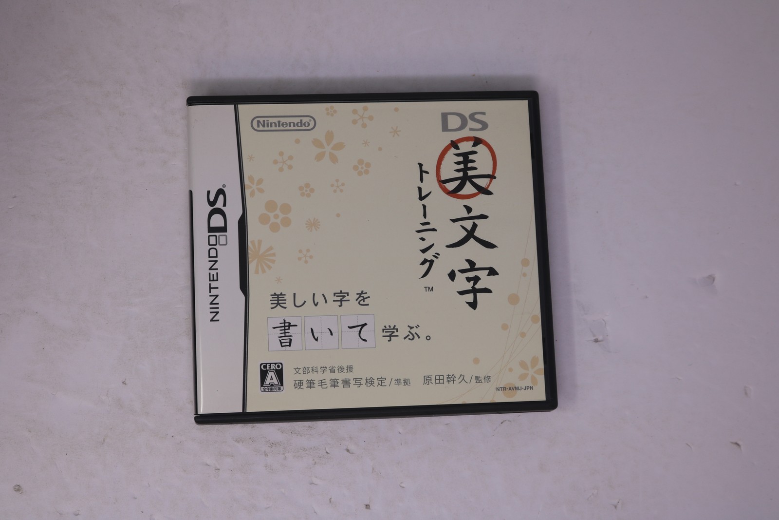 DS 美文字トレーニング Nintendo DS JPN NTR-AVMJ-JPN