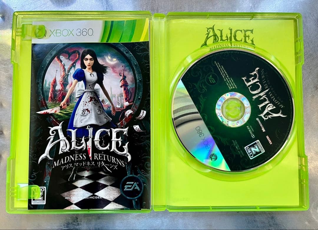 Electronic Arts Alice Madness Returns Xbox 360 Game Used Excellent Condition