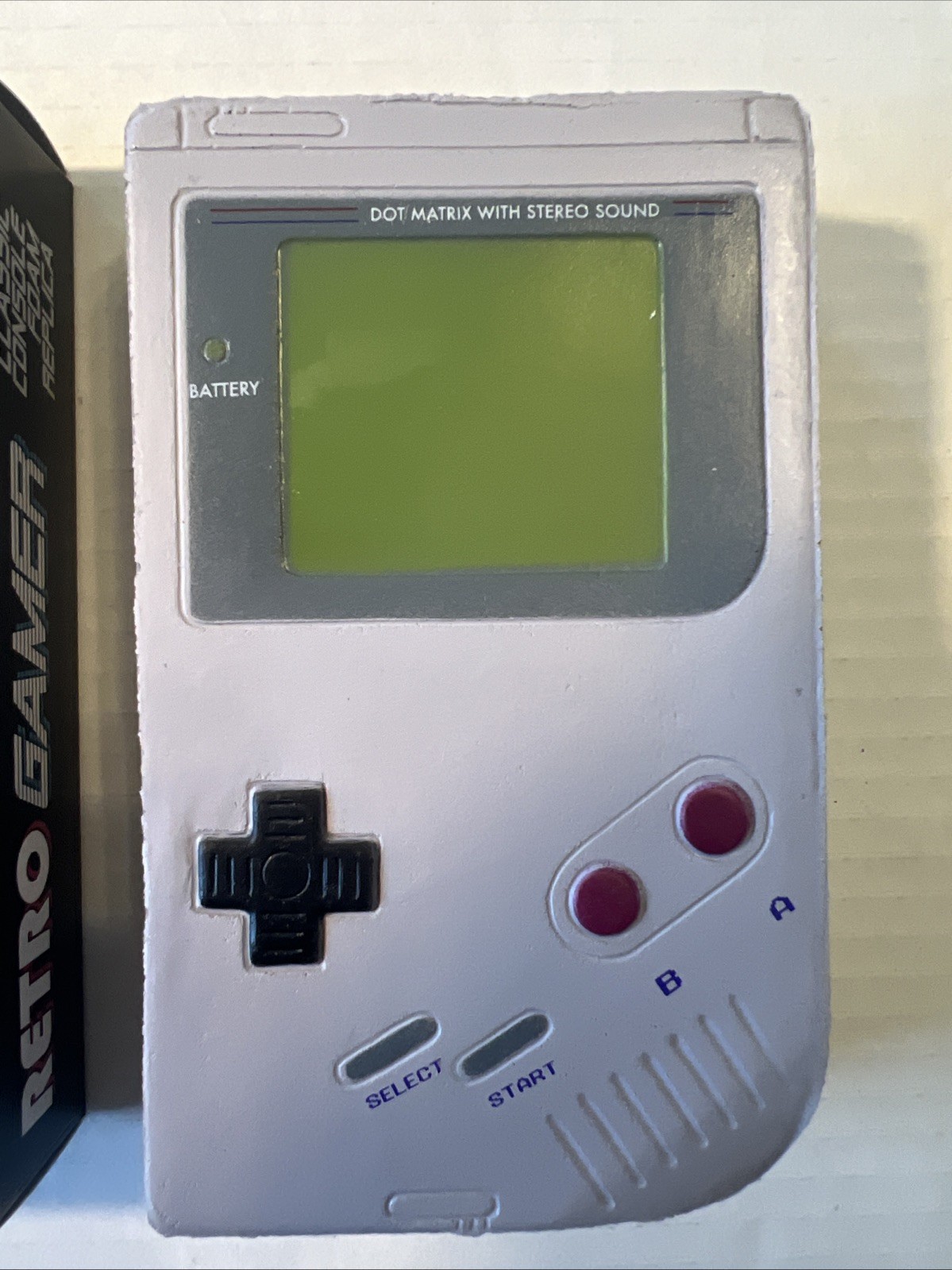 Retro Gamer Novelty Game Boy Classic Console Foam Replica Gameboy System NIB