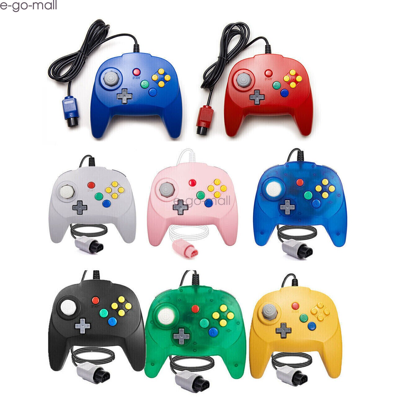 Choose Nintendo 64 Controller Color/Extension Cords! Mario Kart N64 Game System
