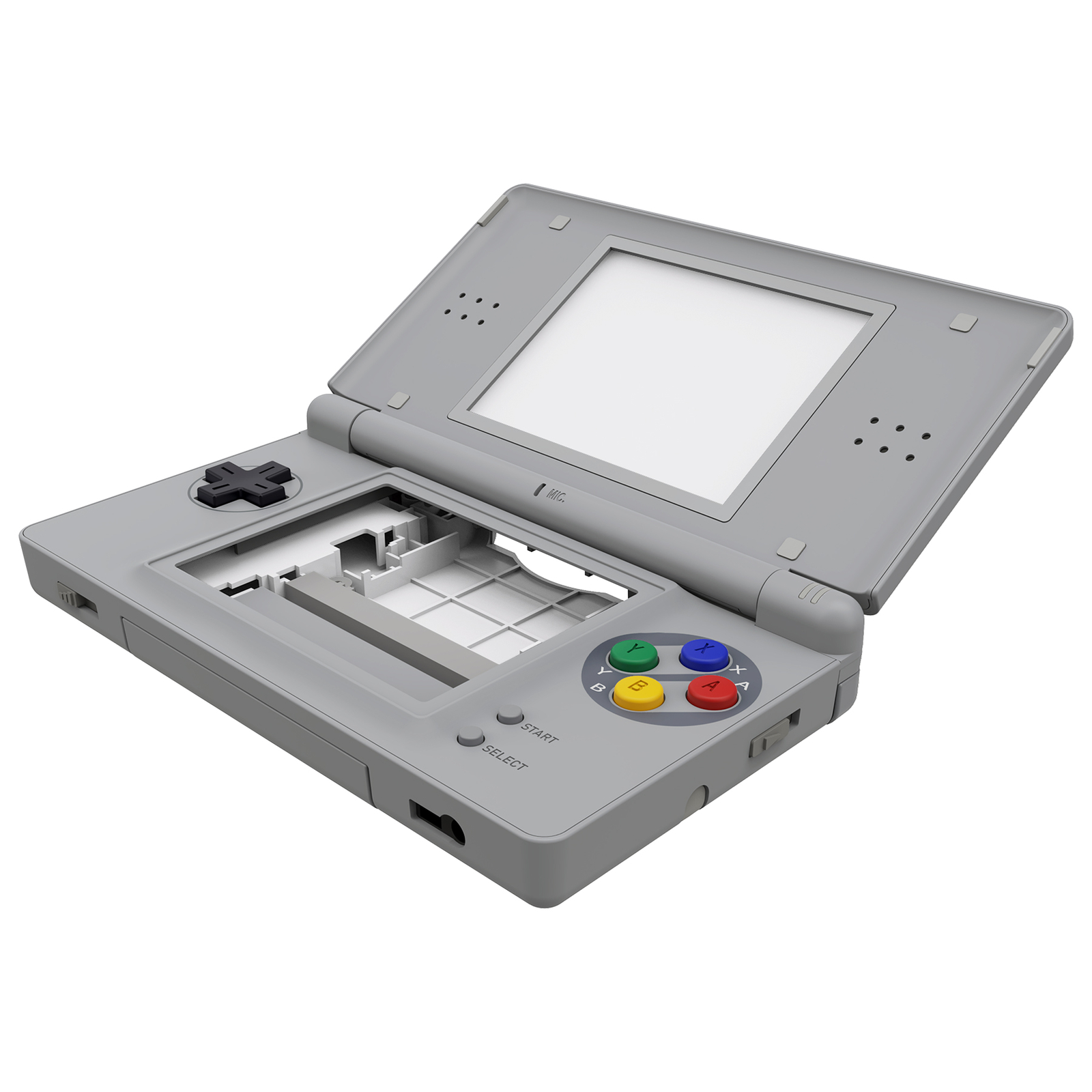 For NDSL Full Shell Screen Lens Buttons For Nintendo DS Lite SFC SNES Classic EU