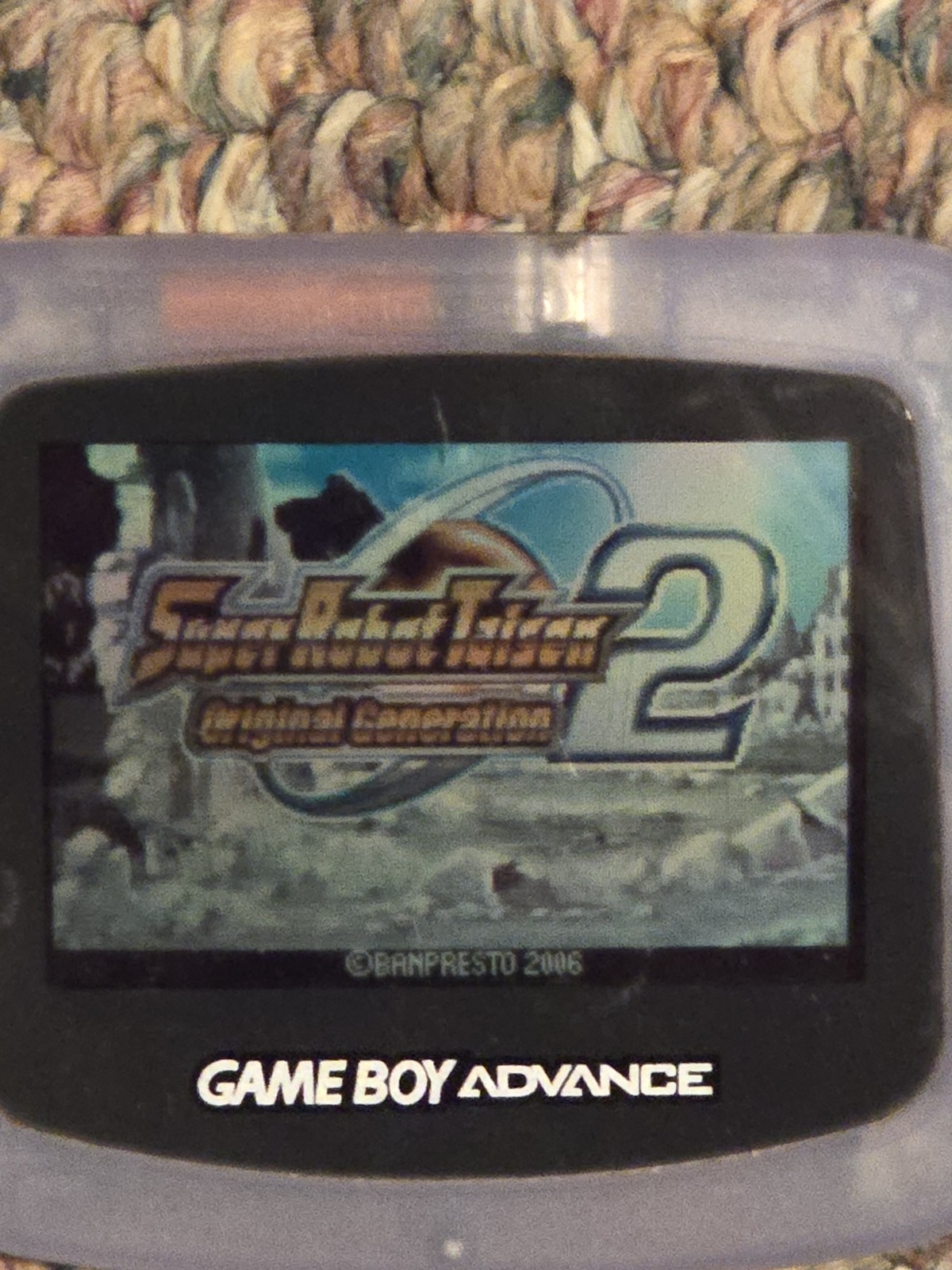 Super Robot Taisen Original Generation 2 for Nintendo Game Boy Advance Authentic