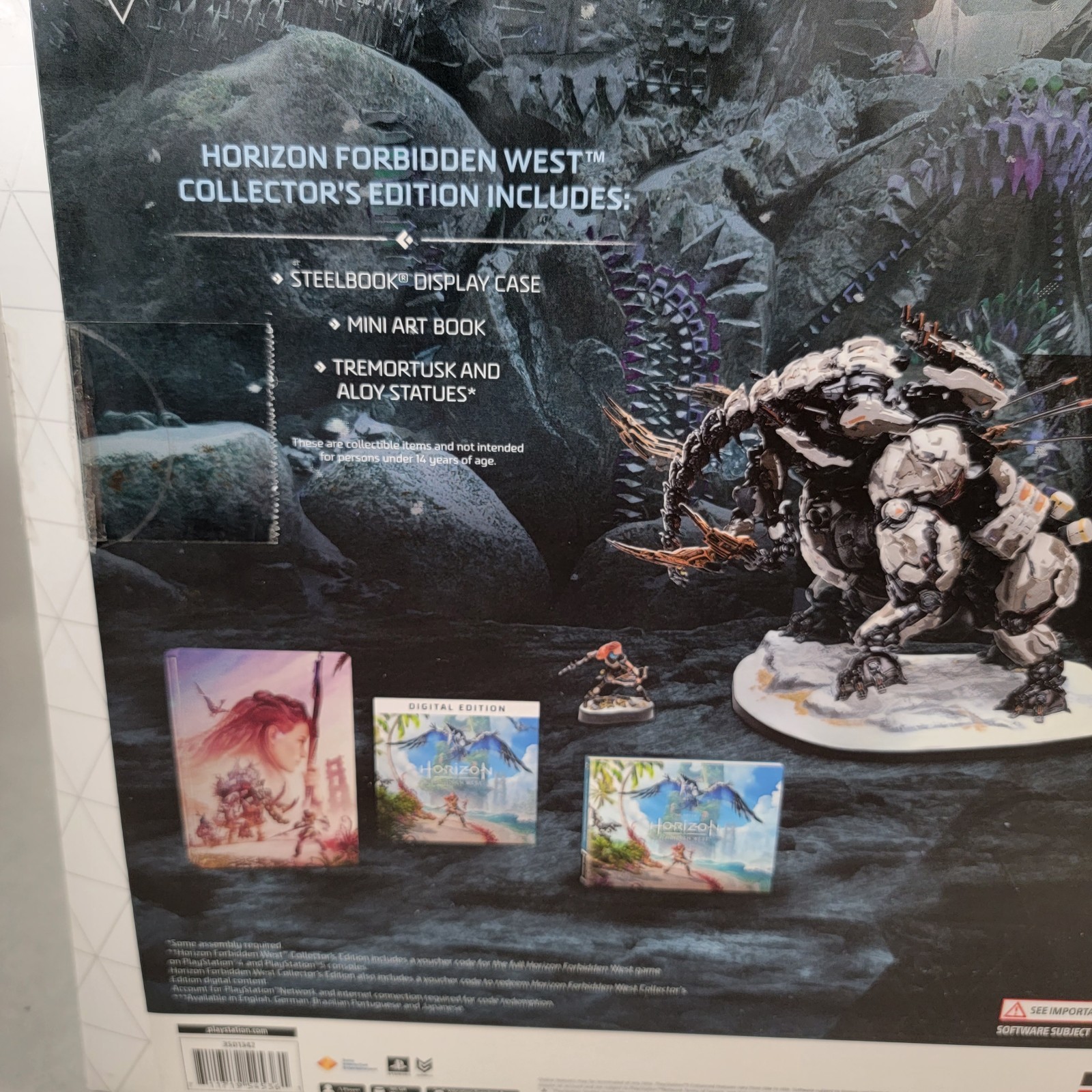 Horizon Forbidden West Collectors Edition Sony PlayStation 5 2022 Packaging Only