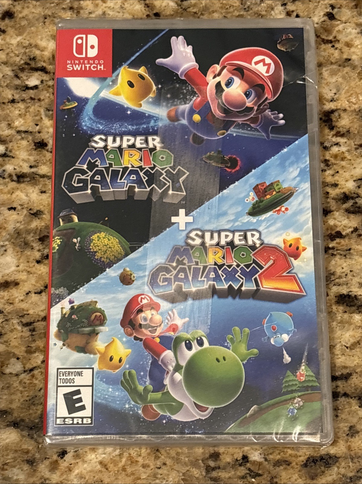 Super Mario Galaxy + Super Mario Galaxy 2 for Nintendo Switch *NEW/SEALED*