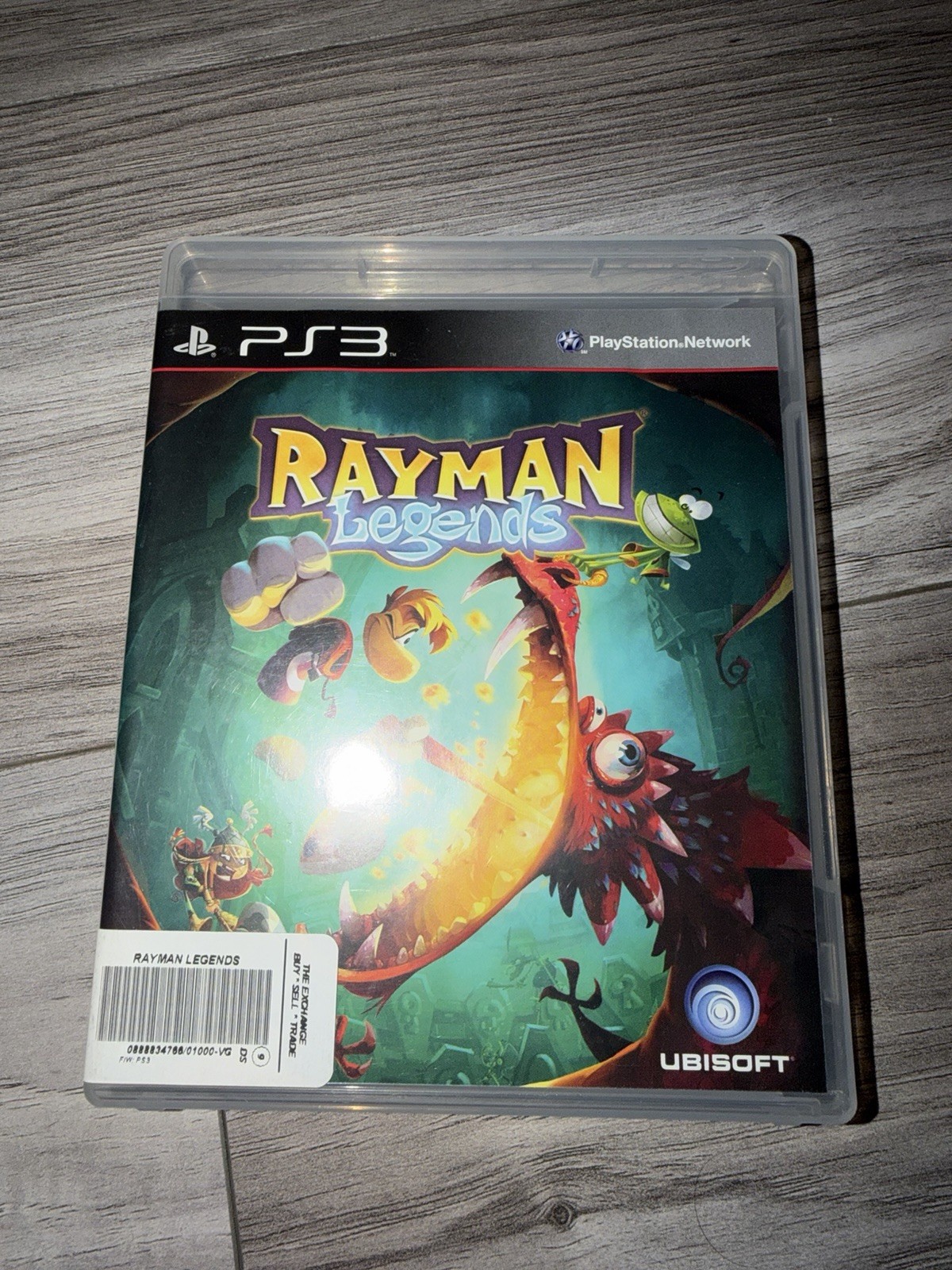 Ubisoft Rayman Legends Sony PlayStation 3 Game 2013 NTSC-U/C E10+ Manual