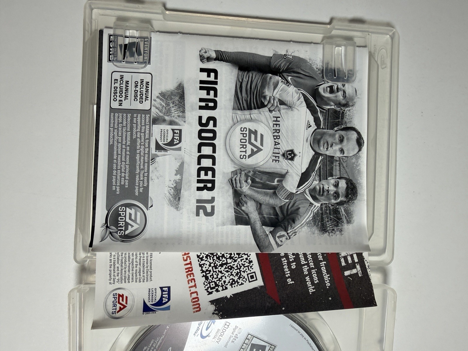 FIFA Soccer 12 PS3 Sony PlayStation 3 Complete CIB EA Sports Tested Landon