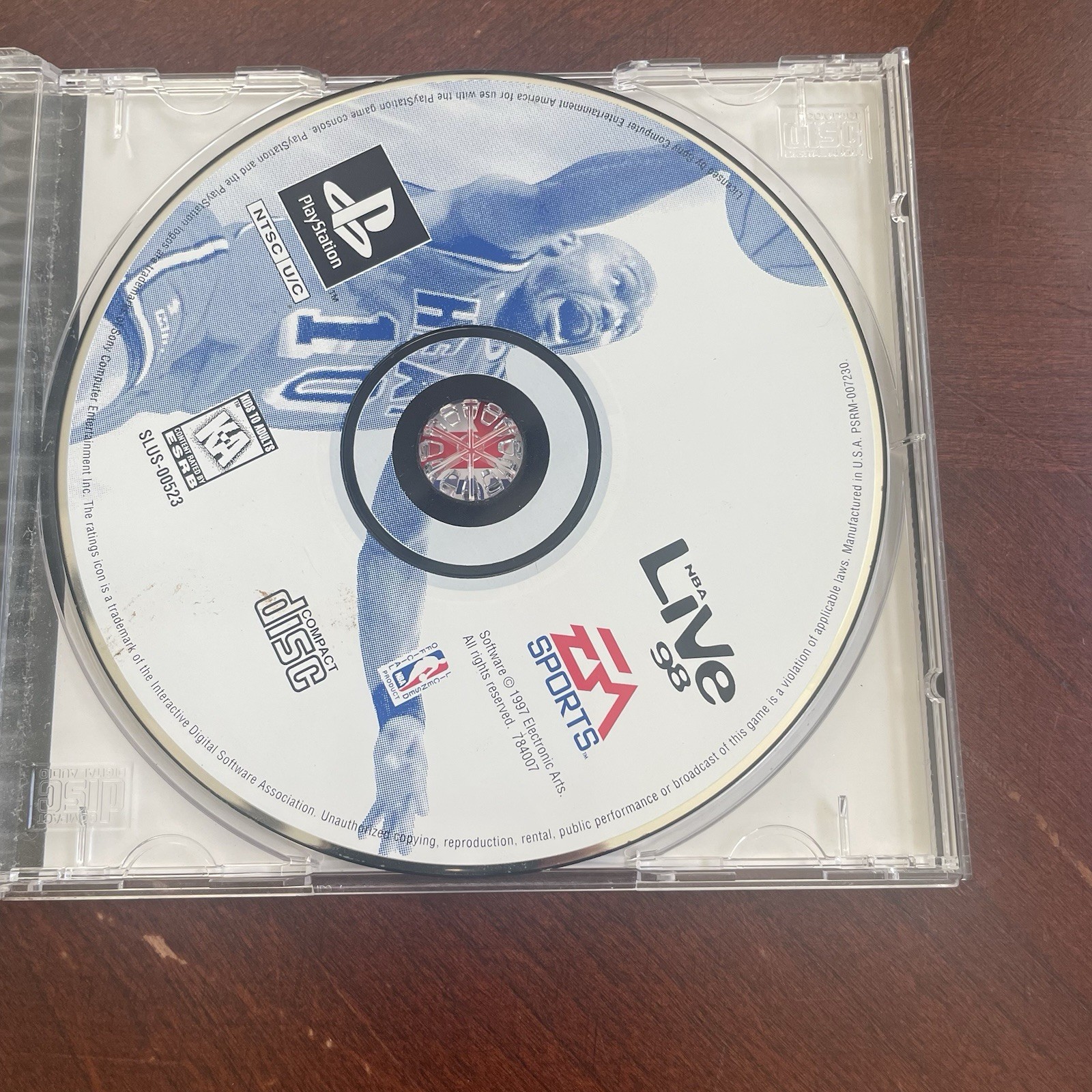 NBA Live 98 (Sony PlayStation 1, 1997) PS1